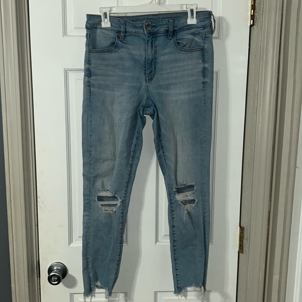American Eagle crop jeans